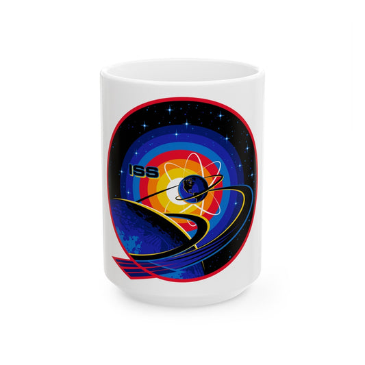 ISS Expedition 63 (NASA) White Coffee Mug-15oz-The Sticker Space