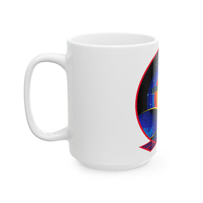 ISS Expedition 63 (NASA) White Coffee Mug-The Sticker Space