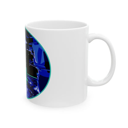 ISS Expedition 64 (NASA) White Coffee Mug-The Sticker Space