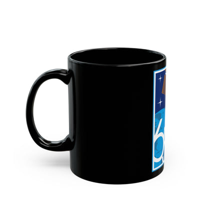 ISS Expedition 65 (NASA) Black Coffee Mug-The Sticker Space