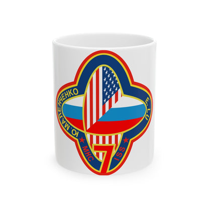 ISS Expedition 7 (NASA) White Coffee Mug-11oz-The Sticker Space