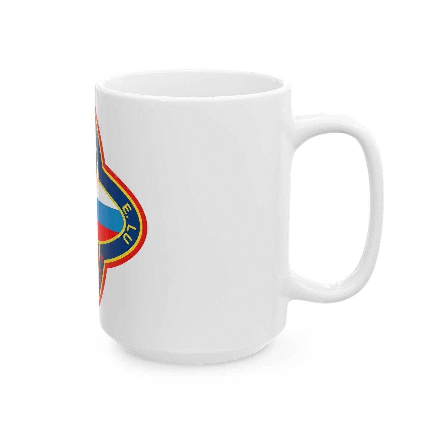 ISS Expedition 7 (NASA) White Coffee Mug-The Sticker Space