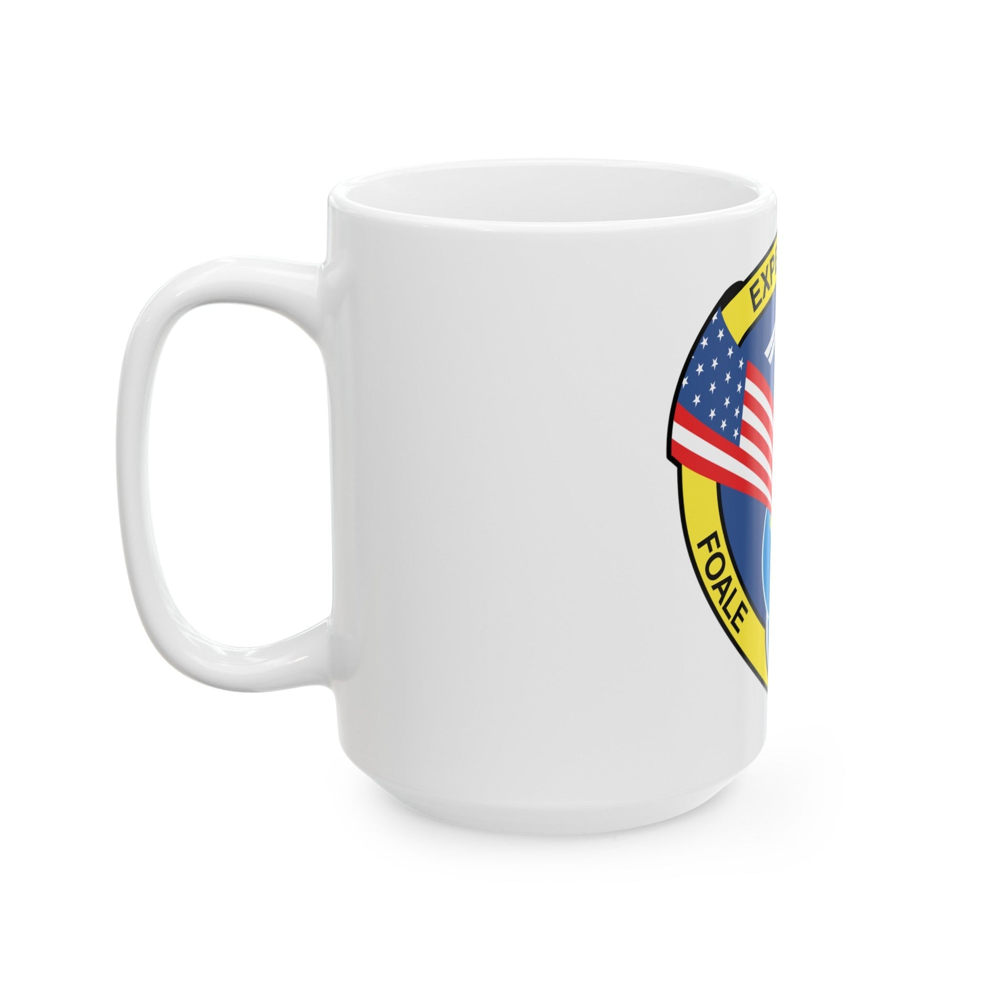 ISS Expedition 8 (NASA) White Coffee Mug-The Sticker Space