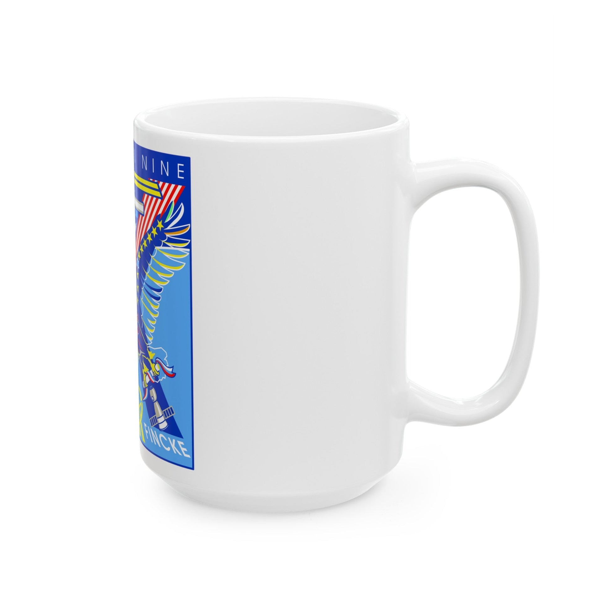 ISS Expedition 9 (NASA) White Coffee Mug-The Sticker Space