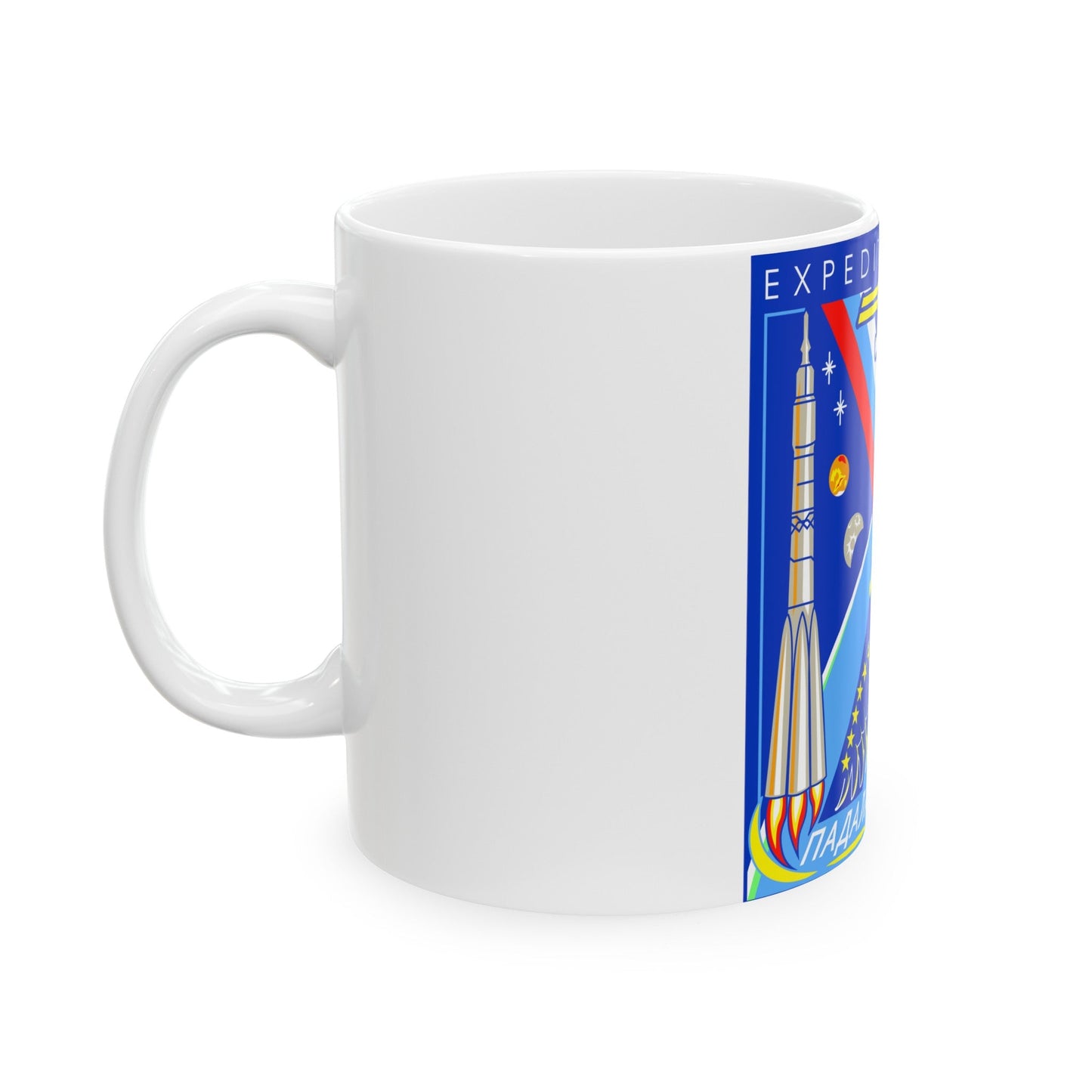 ISS Expedition 9 (NASA) White Coffee Mug-The Sticker Space