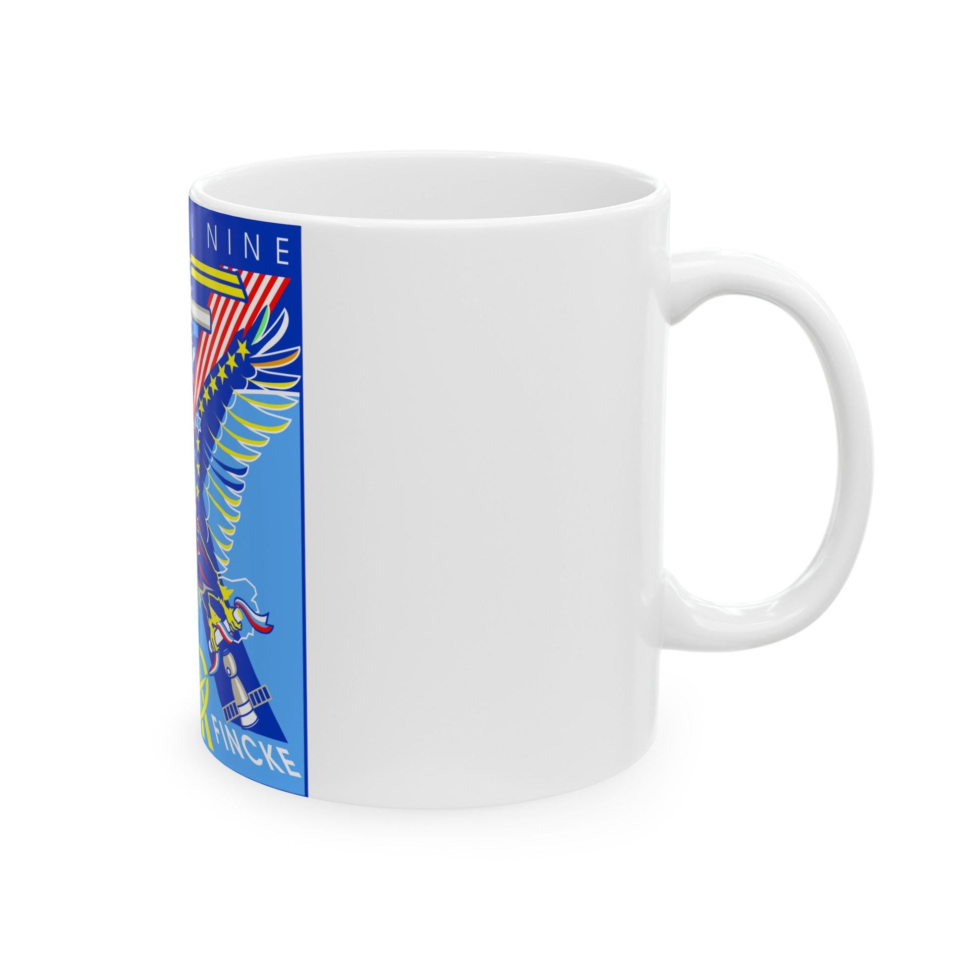 ISS Expedition 9 (NASA) White Coffee Mug-The Sticker Space