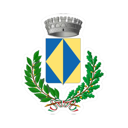 Istrana-Stemma (Italy) (Coat of Arms) STICKER Vinyl Kiss-Cut Decal 2 Inch White - The Sticker Space