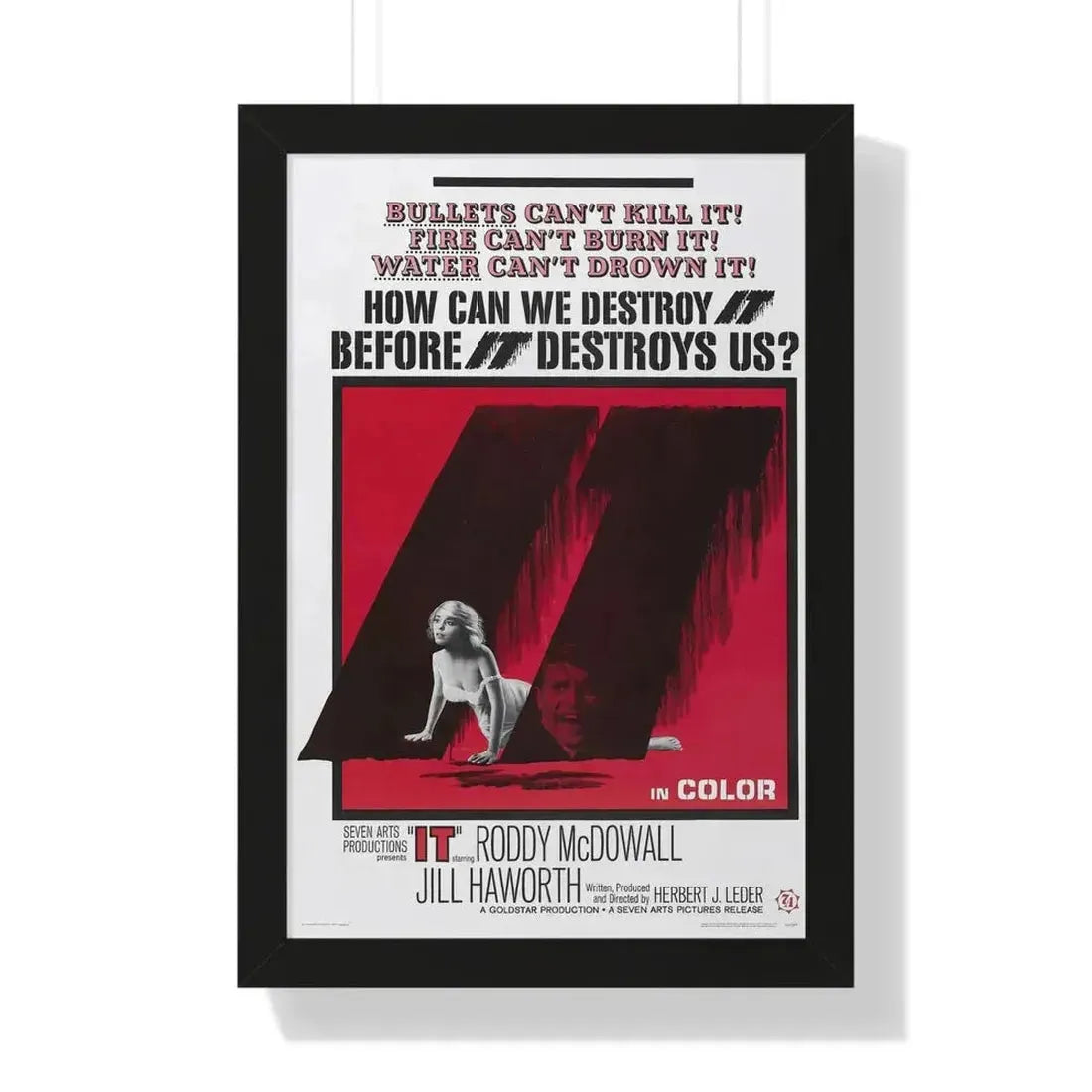 IT 1967 - Framed Movie Poster - The Sticker Space