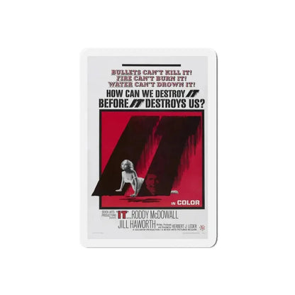 IT 1967 Movie Poster - Refrigerator Magnet 5 Inch Die-Cut - The Sticker Space