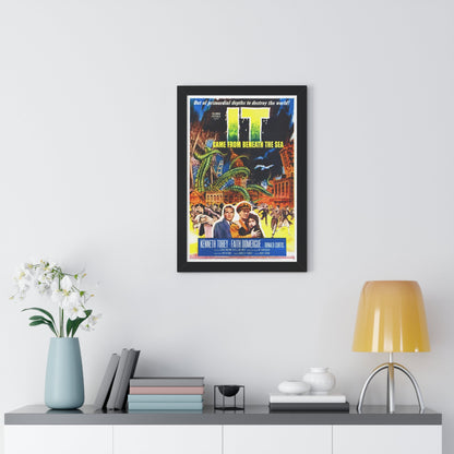 IT CAME FROM BENEATH THE SEA 1955 - Framed Movie Poster-The Sticker Space