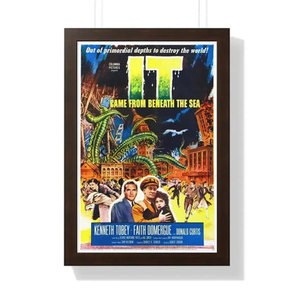 IT CAME FROM BENEATH THE SEA 1955 - Framed Movie Poster - The Sticker Space