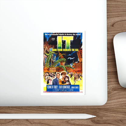 IT CAME FROM BENEATH THE SEA 1955 Movie Poster STICKER Vinyl Die-Cut Decal-The Sticker Space