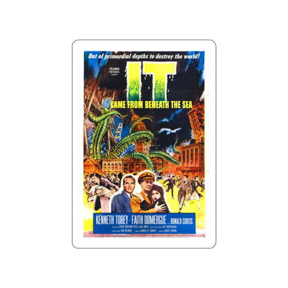 IT CAME FROM BENEATH THE SEA 1955 Movie Poster STICKER Vinyl Die-Cut Decal-2 Inch-The Sticker Space