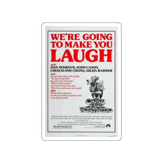 IT CAME FROM HOLLYWOOD 1982 Movie Poster STICKER Vinyl Die-Cut Decal 2 Inch - The Sticker Space