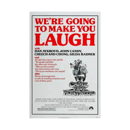 IT CAME FROM HOLLYWOOD 1982 - Paper Movie Poster - The Sticker Space