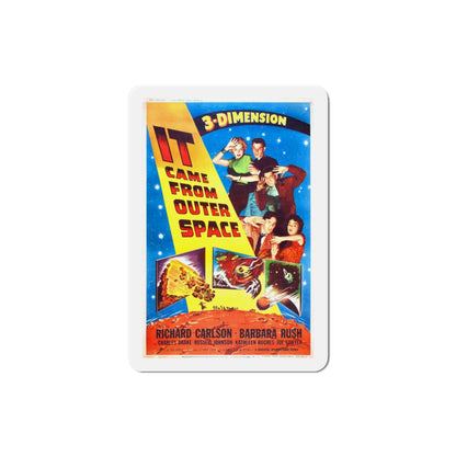 It Came from Outer Space 1953 v2 Movie Poster Die-Cut Magnet-3 Inch-The Sticker Space