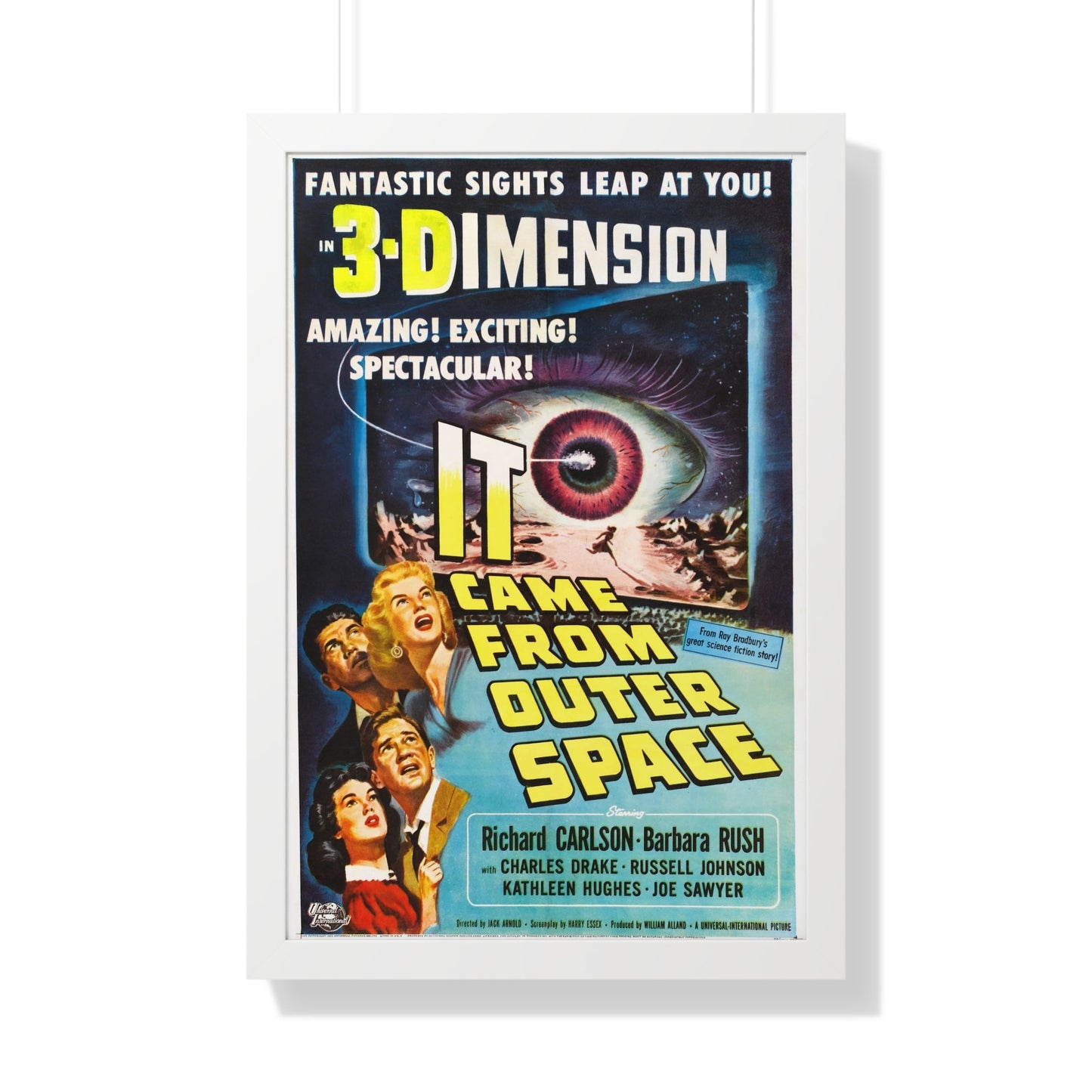 IT CAME FROM OUTER SPACE (3) 1953 - Framed Movie Poster-20" x 30"-The Sticker Space