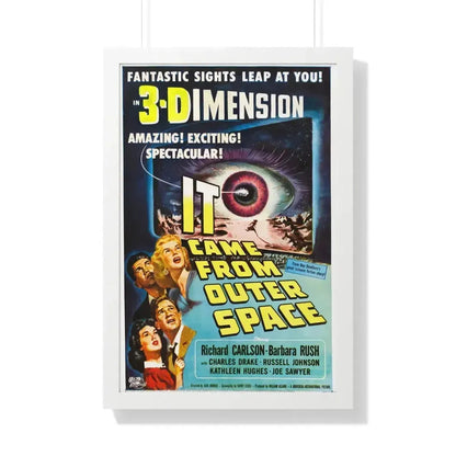 IT CAME FROM OUTER SPACE (3) 1953 - Framed Movie Poster 20" x 30" White - The Sticker Space
