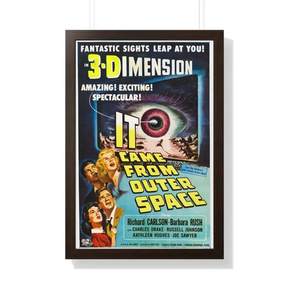 IT CAME FROM OUTER SPACE (3) 1953 - Framed Movie Poster - The Sticker Space