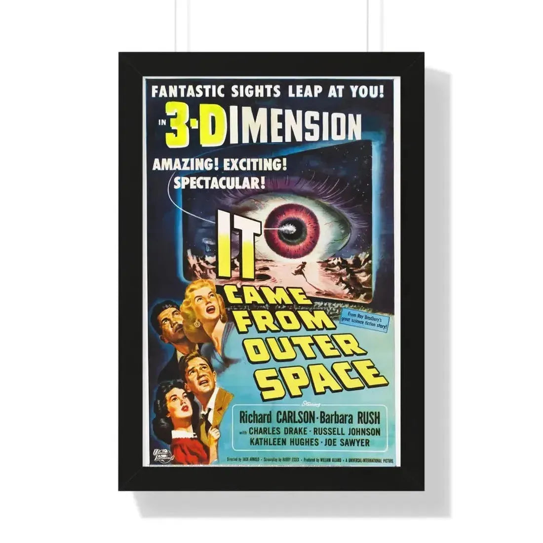 IT CAME FROM OUTER SPACE (3) 1953 - Framed Movie Poster - The Sticker Space