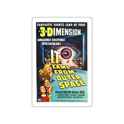 IT CAME FROM OUTER SPACE (3) 1953 Movie Poster STICKER Vinyl Die-Cut Decal 5 Inch - The Sticker Space