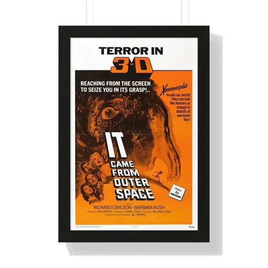 IT CAME FROM OUTER SPACE (4) 1953 - Framed Movie Poster 16″ x 24″ Black - The Sticker Space