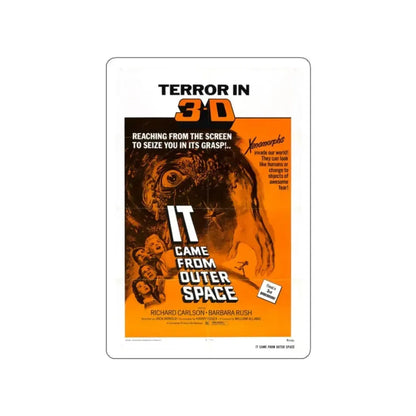 IT CAME FROM OUTER SPACE (4) 1953 Movie Poster STICKER Vinyl Die-Cut Decal 2 Inch - The Sticker Space