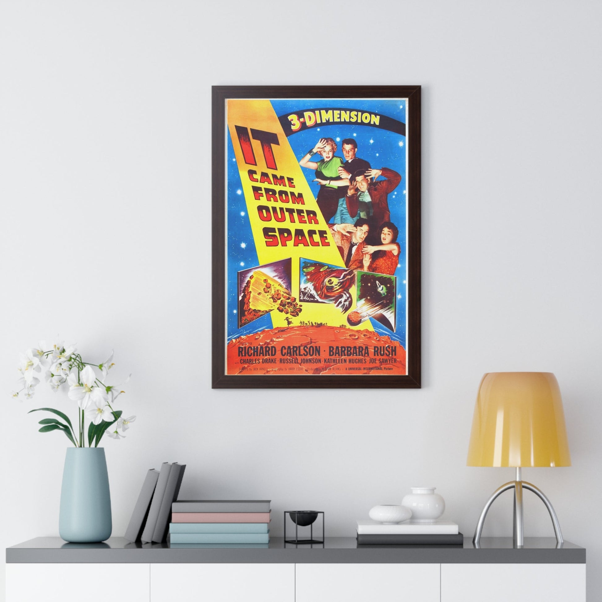 IT CAME FROM OUTER SPACE (5) 1953 - Framed Movie Poster-The Sticker Space