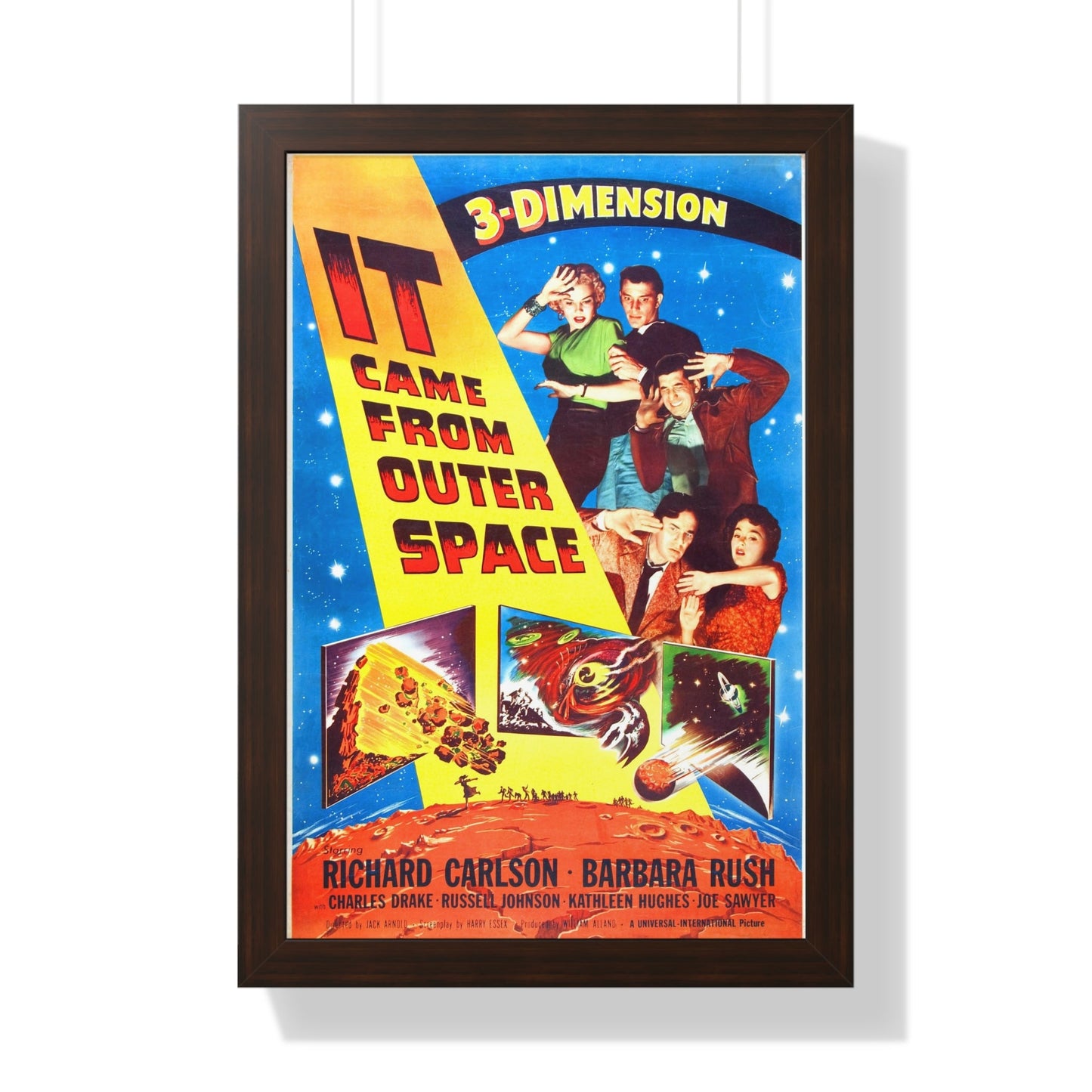 IT CAME FROM OUTER SPACE (5) 1953 - Framed Movie Poster-16″ x 24″-The Sticker Space