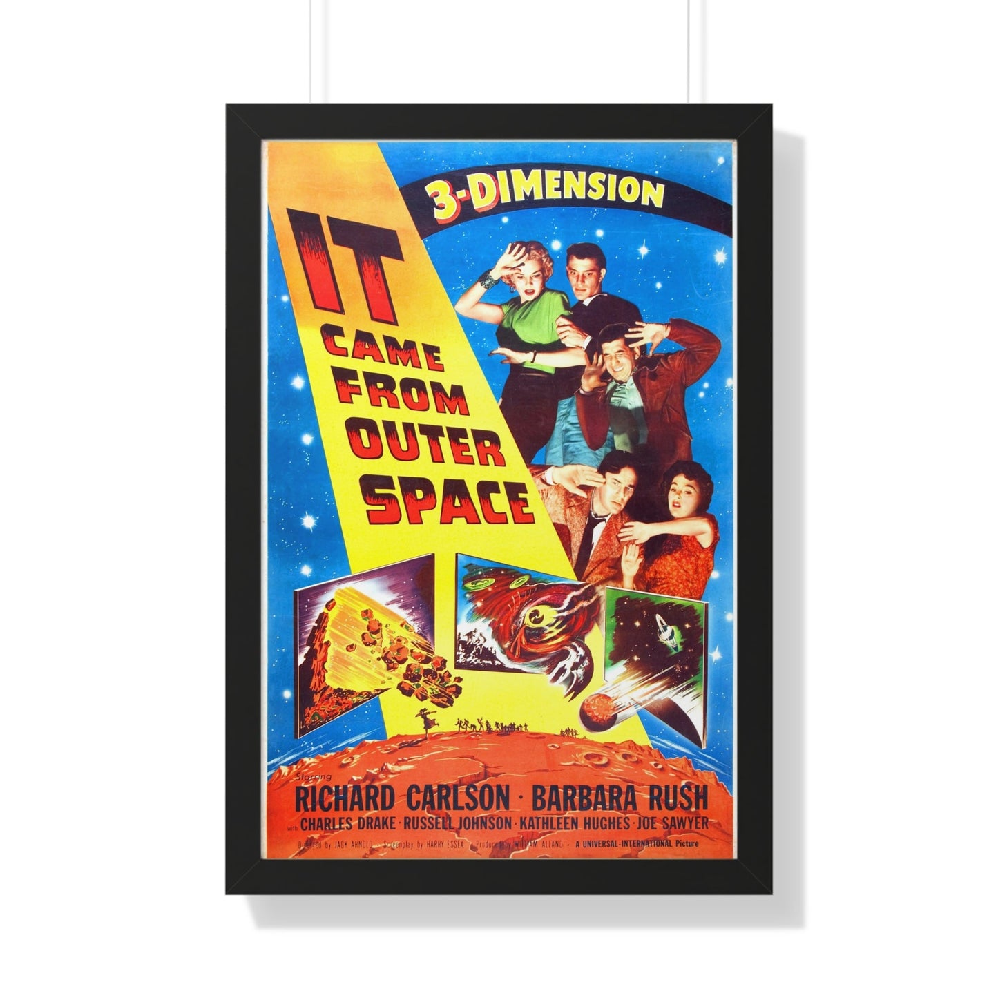 IT CAME FROM OUTER SPACE (5) 1953 - Framed Movie Poster-20" x 30"-The Sticker Space