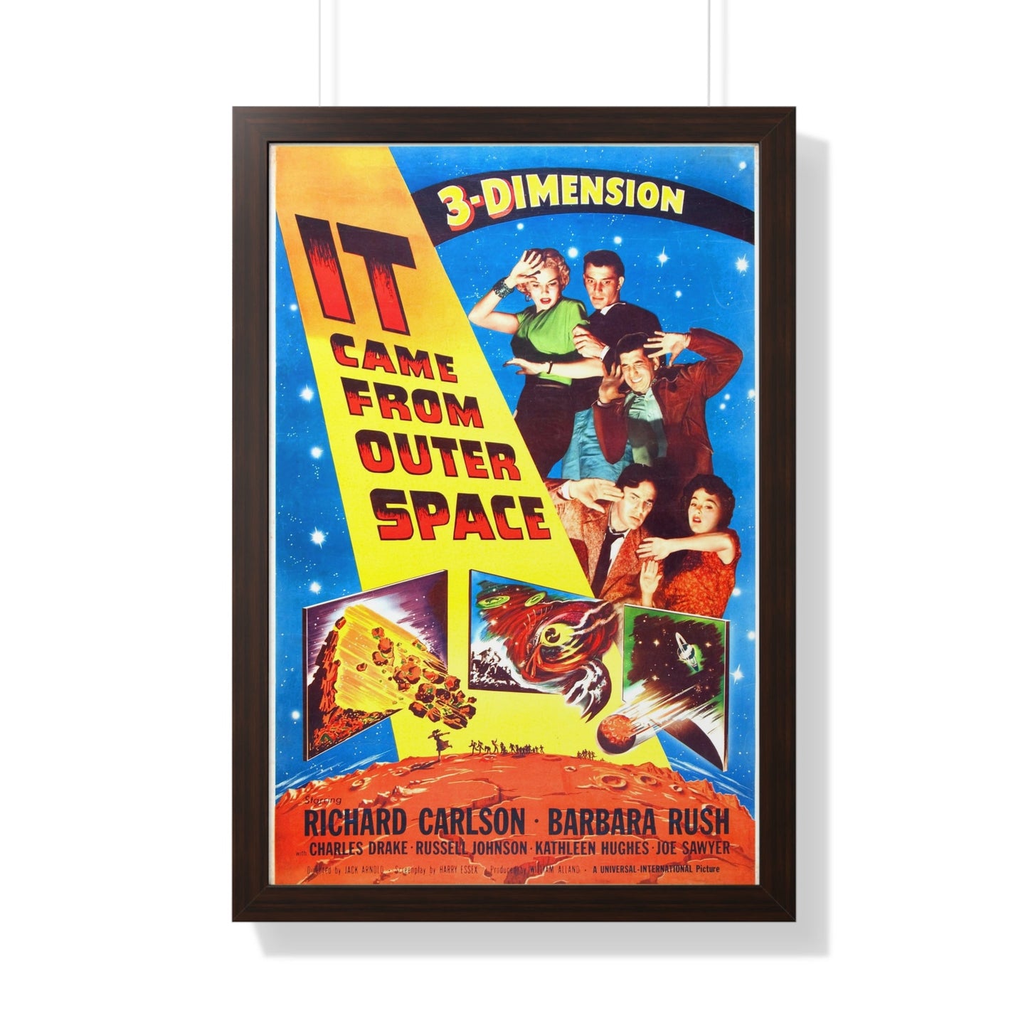 IT CAME FROM OUTER SPACE (5) 1953 - Framed Movie Poster-20" x 30"-The Sticker Space