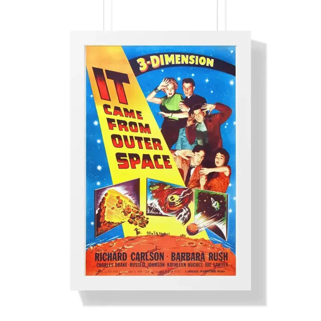 IT CAME FROM OUTER SPACE (5) 1953 - Framed Movie Poster - The Sticker Space