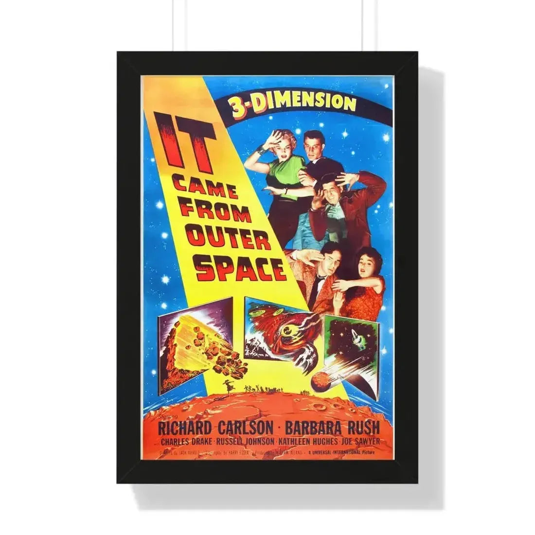 IT CAME FROM OUTER SPACE (5) 1953 - Framed Movie Poster - The Sticker Space