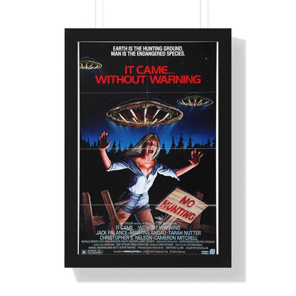 IT CAME... WITHOUT WARNING 1980 - Framed Movie Poster - The Sticker Space