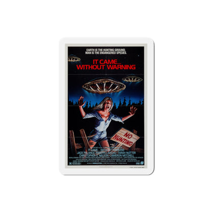 It Came Without Warning 1980 Movie Poster Die-Cut Magnet-2" x 2"-The Sticker Space