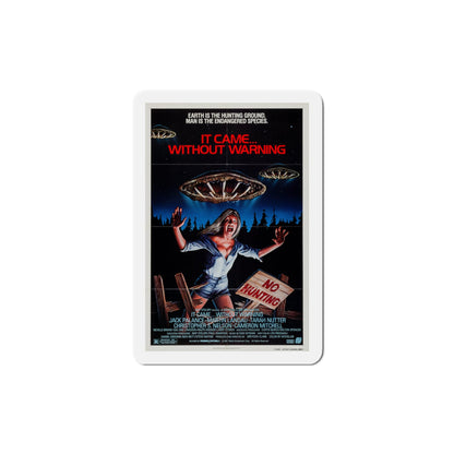 It Came Without Warning 1980 Movie Poster Die-Cut Magnet-4" x 4"-The Sticker Space