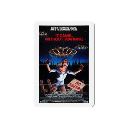 IT CAME... WITHOUT WARNING 1980 Movie Poster - Refrigerator Magnet 6 Inch Die-Cut - The Sticker Space
