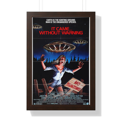 IT CAME... WITHOUT WARNING 1980 - Framed Movie Poster-16″ x 24″-The Sticker Space