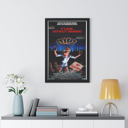 IT CAME... WITHOUT WARNING 1980 - Framed Movie Poster-The Sticker Space