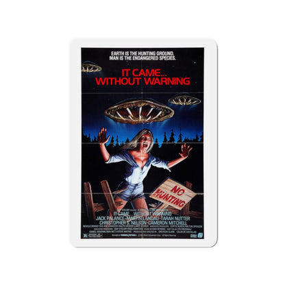 IT CAME... WITHOUT WARNING 1980 Movie Poster - Refrigerator Magnet-2" x 2"-The Sticker Space