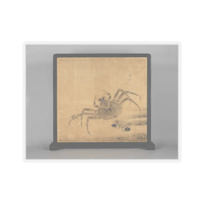 Itō Jakuchū 伊藤若冲 - Crabs and Peonies - mid-18th century, before 1766 v2 - STICKER Vinyl Kiss-Cut Decal