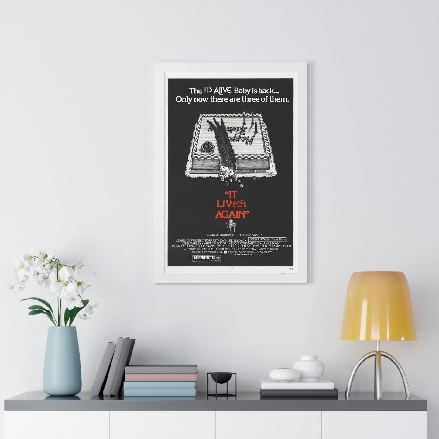 IT LIVES AGAIN 1978 - Framed Movie Poster-The Sticker Space