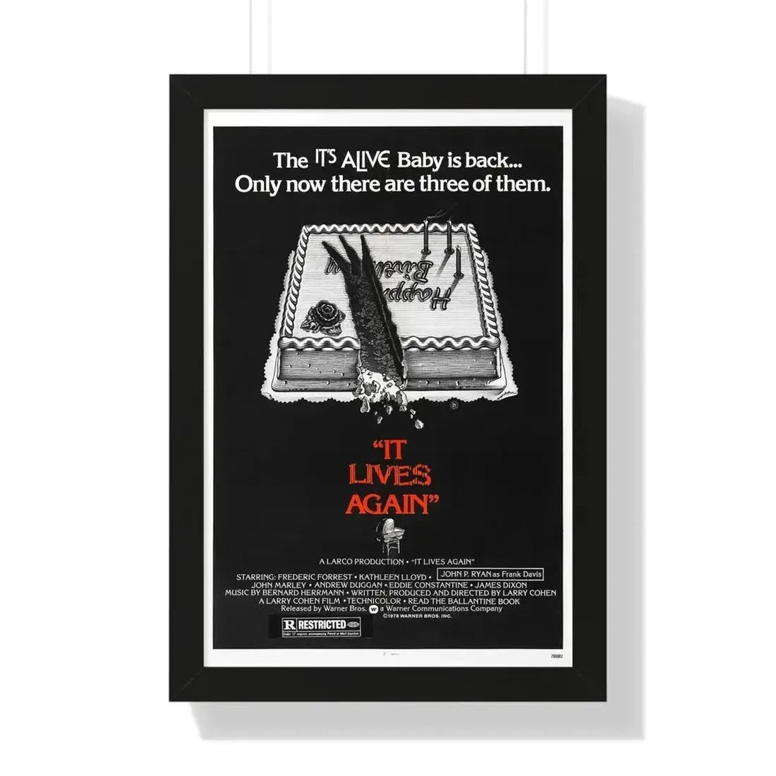 IT LIVES AGAIN 1978 - Framed Movie Poster - The Sticker Space