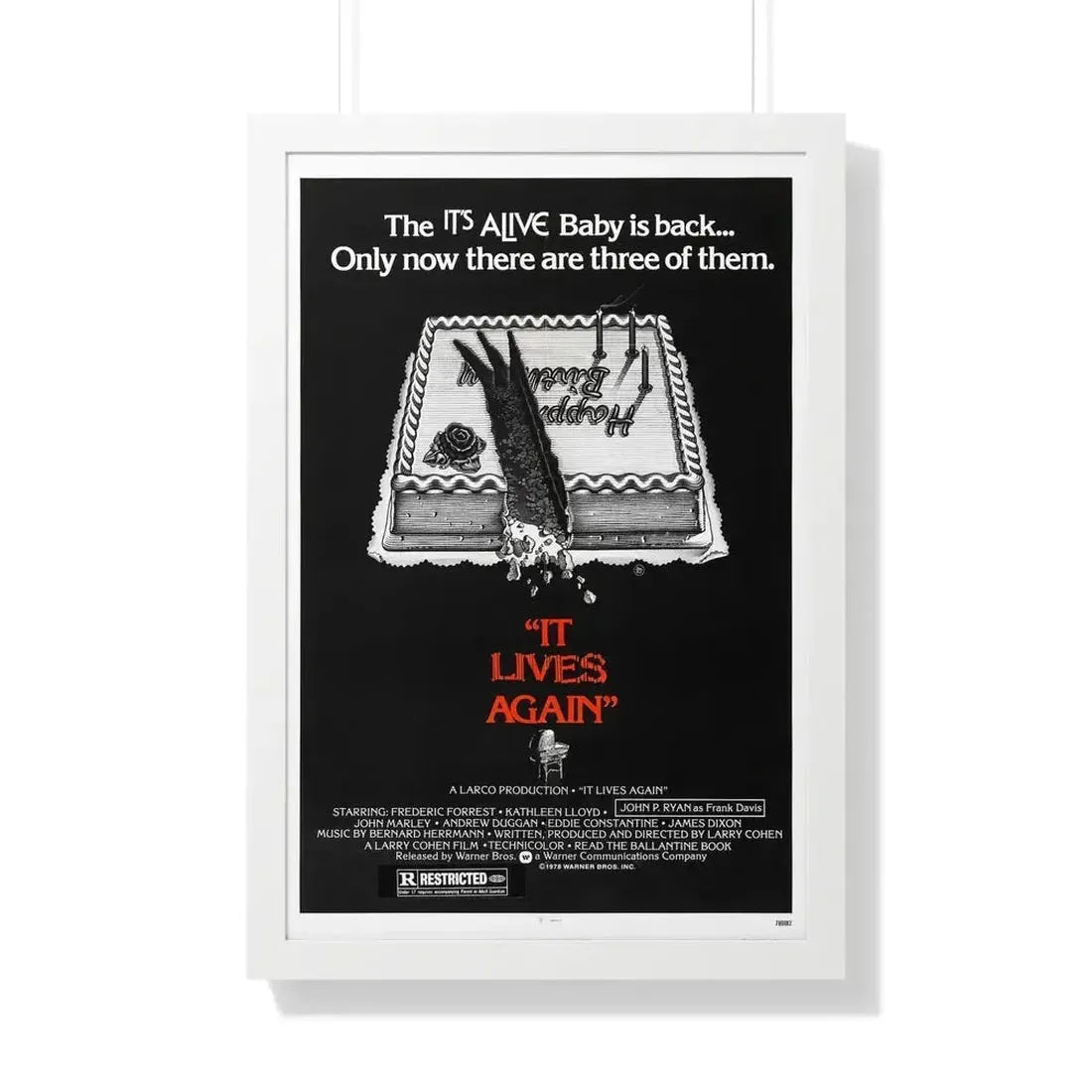 IT LIVES AGAIN 1978 - Framed Movie Poster - The Sticker Space