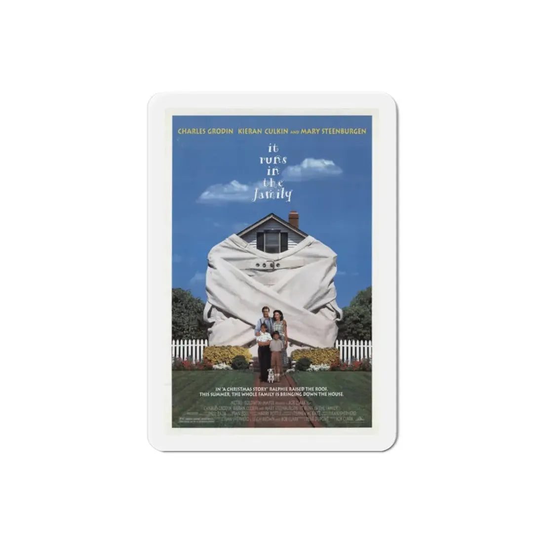 It Runs in the Family 1994 Movie Poster Refrigerator Magnet - The Sticker Space