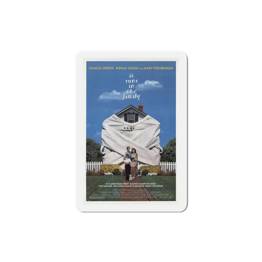 It Runs in the Family 1994 Movie Poster Refrigerator Magnet - The Sticker Space