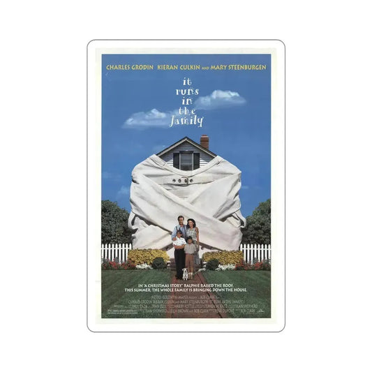It Runs in the Family 1994 Movie Poster STICKER Vinyl Die-Cut Decal 6 Inch - The Sticker Space