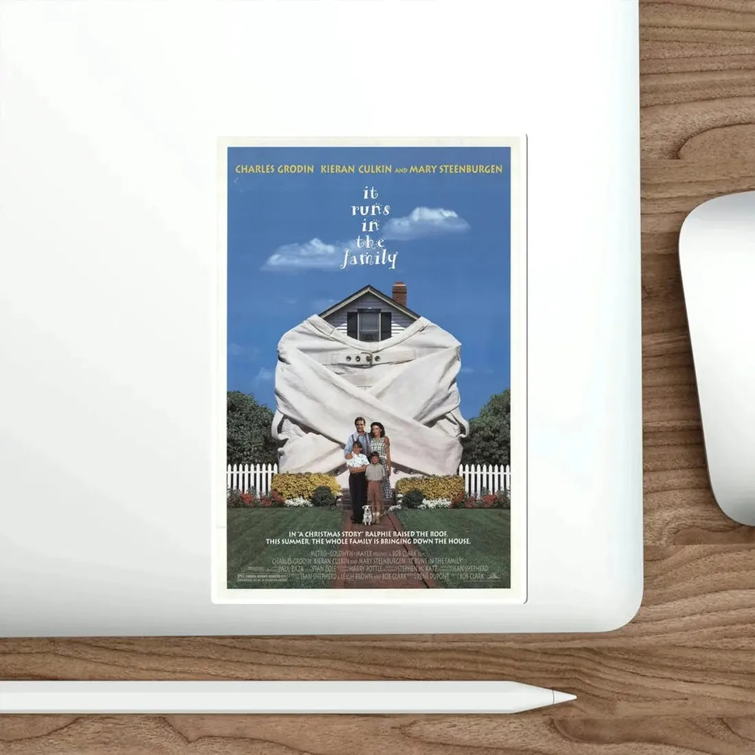 It Runs in the Family 1994 Movie Poster STICKER Vinyl Die-Cut Decal - The Sticker Space