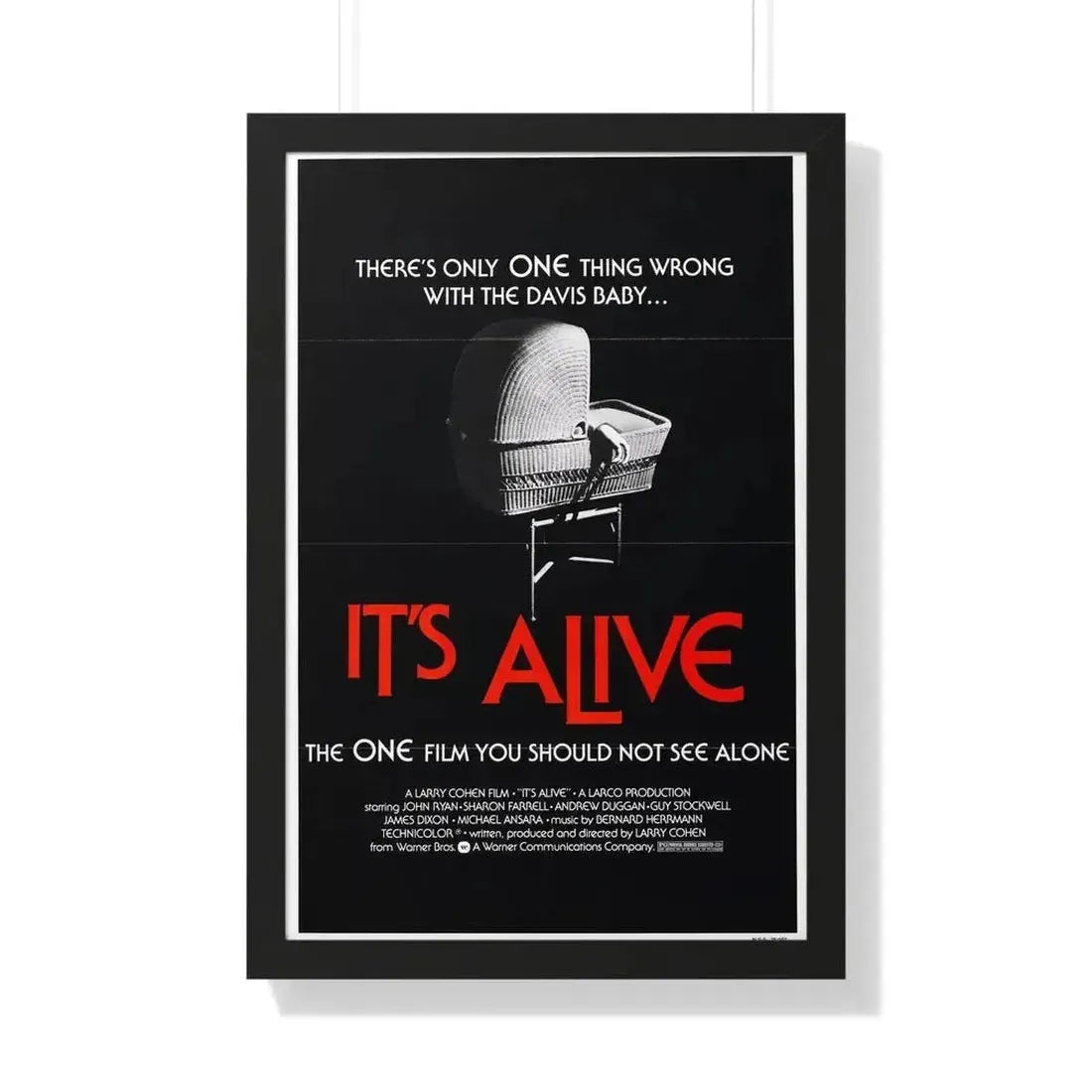 IT'S ALIVE 1974 - Framed Movie Poster - The Sticker Space