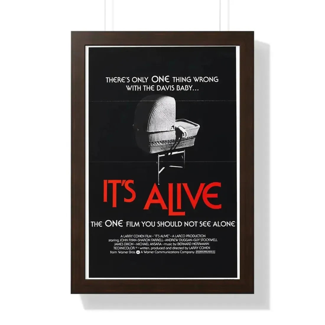 IT'S ALIVE 1974 - Framed Movie Poster - The Sticker Space